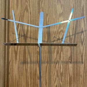 Hamilton folding music stand No. 400-N chrome